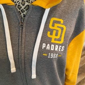 San Diego Padres Zip Front sweatshirt